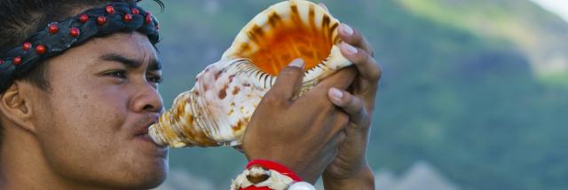 Seashell - Tahiti Tourisme © Grégoire Le Bacon