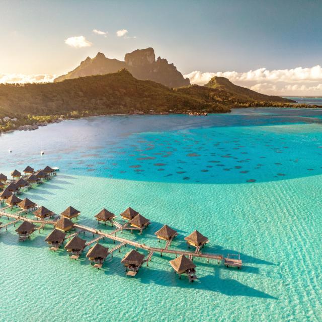 Hôtel à Bora Bora Tahiti Tourisme © Stéphane Mailion Photography