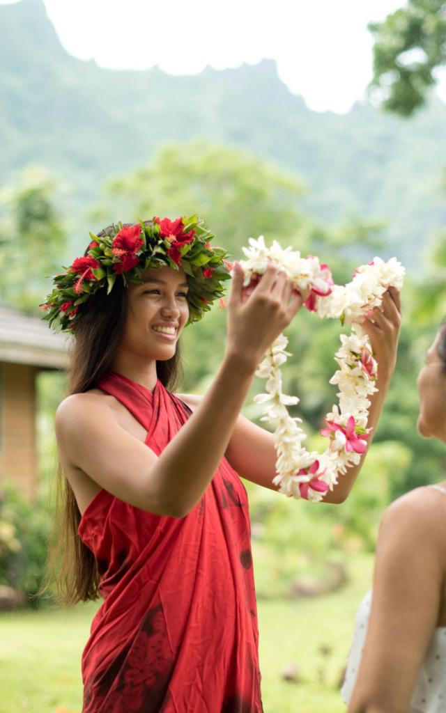 Accueil Polynésien - Tahiti Tourisme © Hélène Havard