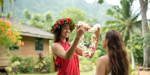 Accueil Polynésien - Tahiti Tourisme © Hélène Havard