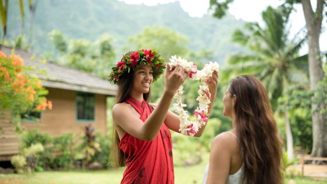 Accueil Polynésien - Tahiti Tourisme © Hélène Havard