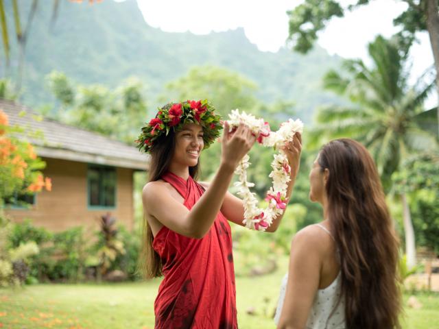 Accueil Polynésien - Tahiti Tourisme © Hélène Havard