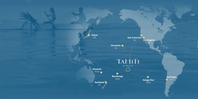 Carte Destination Tahiti Et Ses Îles Tahiti Tourisme