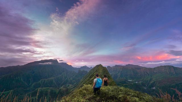 La Vue Du Mont Aorai Tahiti Tourisme © Myles Mcguinness