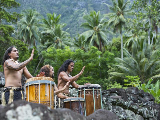 Marquesan Musicians Tahiti Tourisme © Grégoire Le Bacon