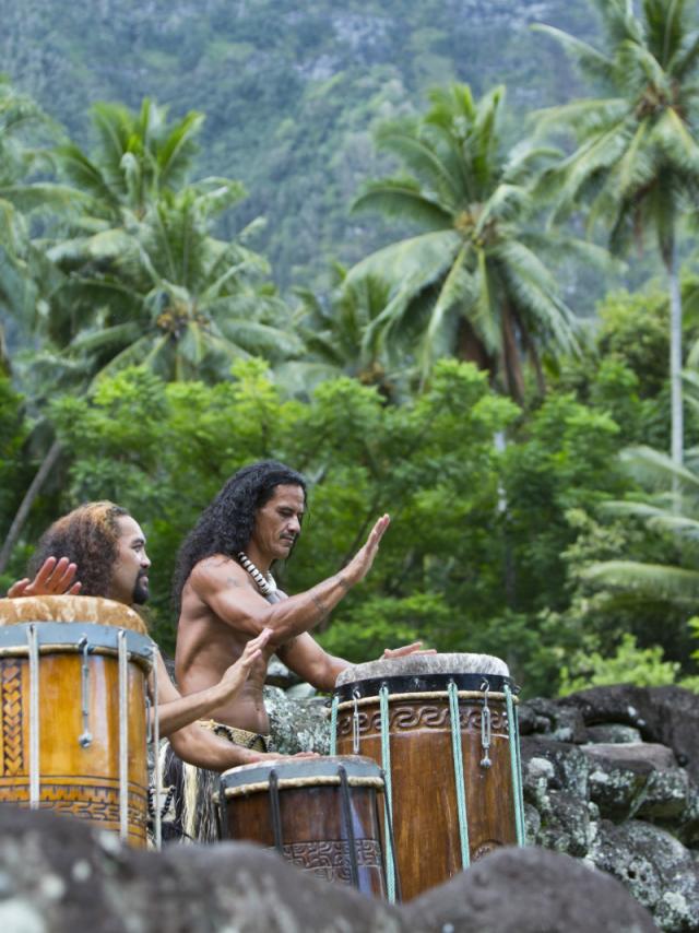 Musiciens Marquisiens Tahiti Tourisme © Grégoire Le Bacon