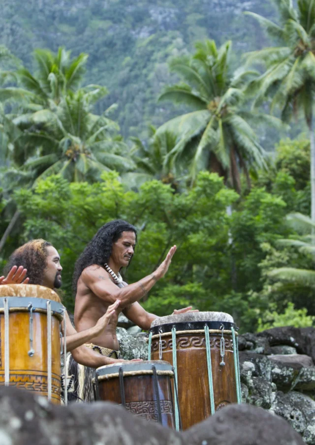 Musiciens Marquisiens Tahiti Tourisme © Grégoire Le Bacon