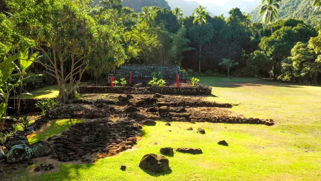 Marae Arahurahu © Oscar Tereopa