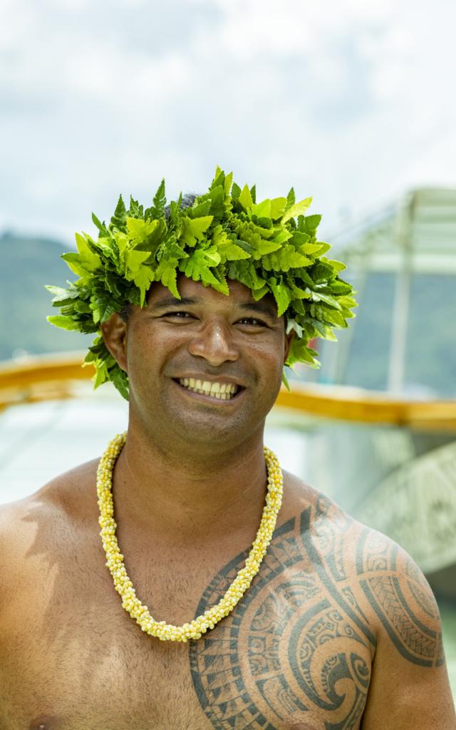 Accueil à Bora Bora