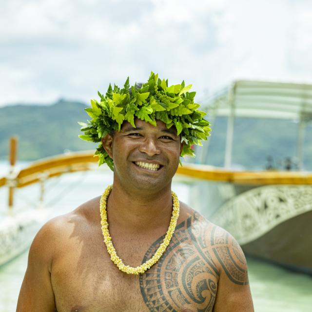 Accueil à Bora Bora