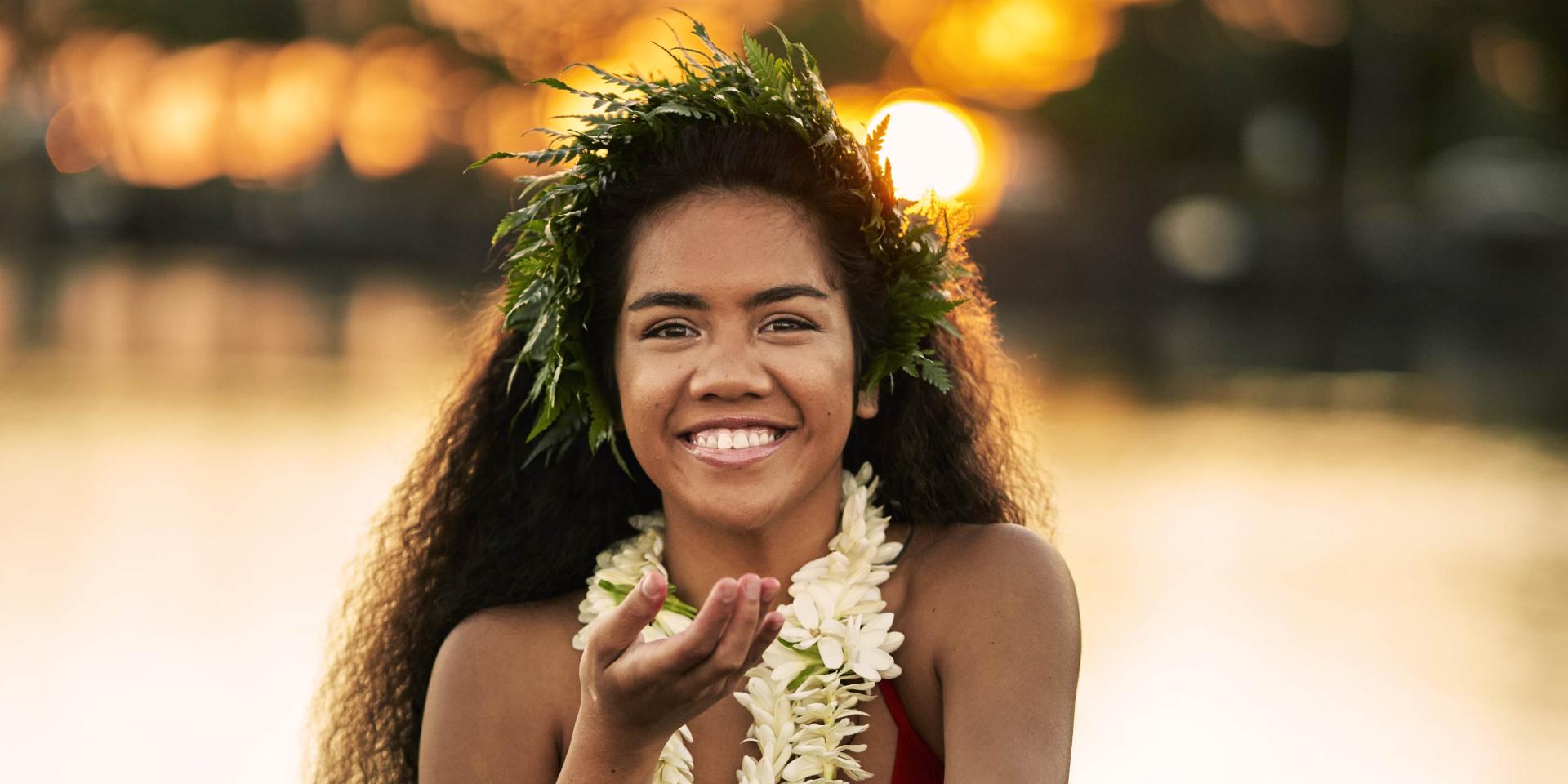 Une danseuse de 'ori tahiti