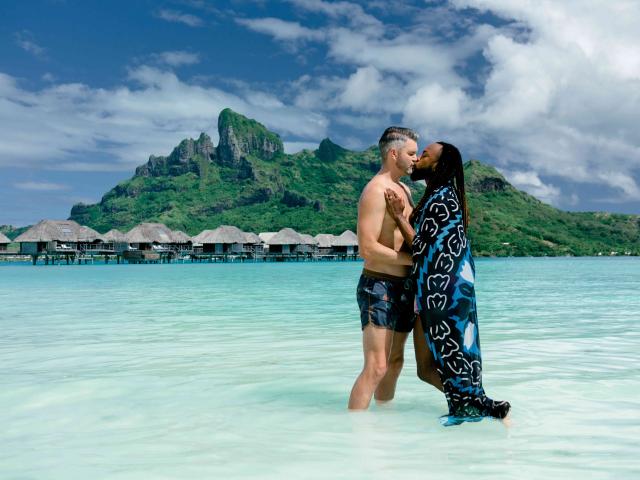 LGBT+ couple in Bora Bora